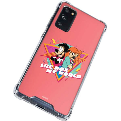 Disney She Rox My World Galaxy S20 FE Clear Case